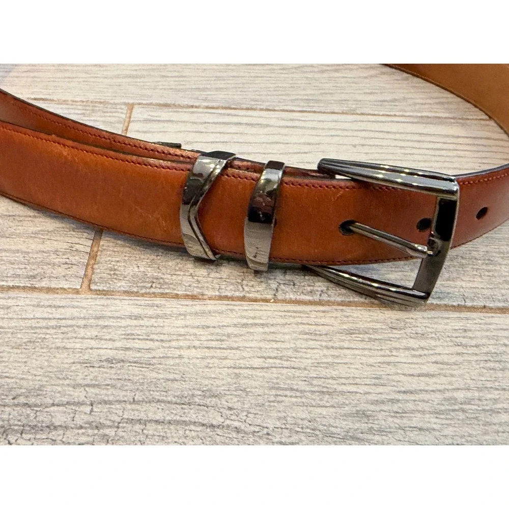 Mezlan leather belt